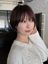アビー(ABBEY) ショートショートボブショートヘア大人ショート耳掛けショート