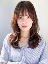 フラッグ(flag)&nbsp;20代30代髪質改善カラー暗髪夏カラーベージュレイヤー小顔