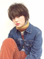 オルセン(OLSEN) 【BALLOON HIAR】ベビーショート×小顔×ミルクティーカラー