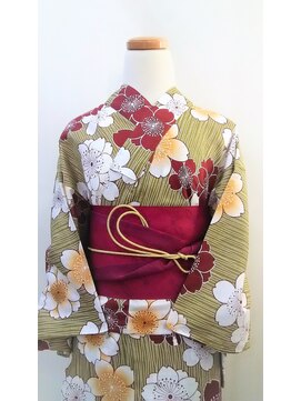 メイクアップノーブル(Make up NOBLE) 【夏美人☆】レンタル浴衣25+ヘアセット+着付け//￥8,800円～