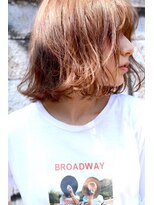 ミラバイグリーン(Mira by green)&nbsp;切りっぱなしルーズロブ  01