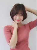 大人カジュアルこなれヘア