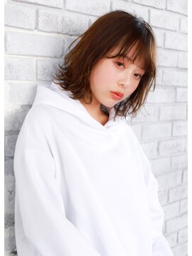 ブロッサム 朝霞台店(Blossom) ほつれウェーブボブ