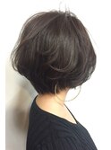 グラマラスショート×マットアッシュカラー
