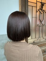 ロッソ 春日部店(Rosso)&nbsp;艶カラーボブスタイル