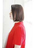 20代30代40代 モードの顔した大人ボブ【近江八幡】