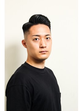 レンゲン(LENGEN) メンズかき上げニュアンスマッシュサイドパート韓国マッシュ