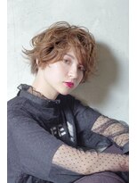 クシュ 所沢西口プロぺ通り(kusyu... )&nbsp;ペールベージュセクションカラーグラデーションカラー外ハネボブ