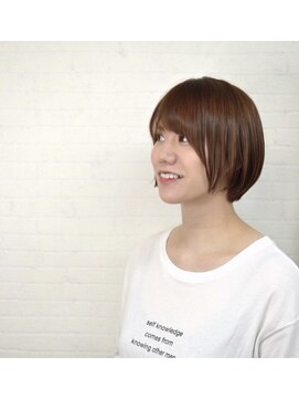 ジラフ(giraffe) 【giraffe太智花】マッシュショート　カラーオレンジブラウン9