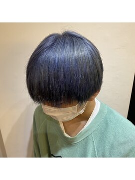 サロンドミルク 溝の口店(salon de MiLK) オーシャンブルー♪