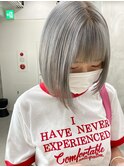 ハイトーンホワイトベージュグレージュケアブリーチ
