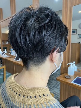 ビーチ ヘア メイク 綱島店(BEACH hair make) 刈り上げセンターパート