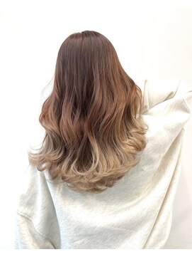 イース バイ アンブルリュクス 北千住(Ease by amble luxe) グラデーションカラー