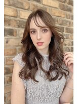 リークフー(Ree cu fuu)&nbsp;10代20代30代40代 前髪　外国人風セミロング　波ウェーブ藤沢