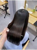 20代30代40代髪質改善トリートメントブルーブラック透け感