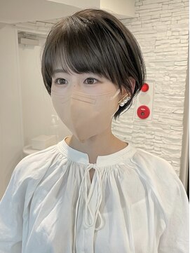 ヘアメイク シンズ レインボー(Hair Make SHIN'S RAINBOW) ショートボブ/大人巻き/ぷつっとボブ/ナチュラルモード/高松