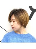レイヤーくびれショート