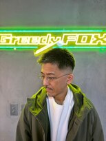 グリーディーフォックス 代々木(Greedy FOX)&nbsp;波巻き/ハイライト/マッシュパーマ/ウルフ[シェービング]