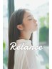 自社開発[Relance)シャンプ-&トリートメントSET]カット+カラ-+1stepTR￥15880