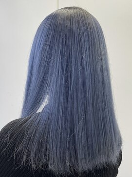 シエラ 心斎橋(CIERA.) CIERA.アクアブルー/サラツヤロング/wカラー