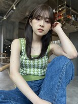 イミ(imi) 顔周りレイヤーカット/透明感カラー/似合わせカラー/登戸