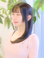 シキ(shiqui)&nbsp;20代/30代/シースルー前髪/ワンカールロングレイヤー