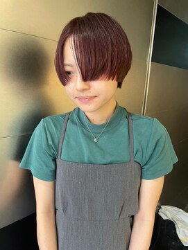 ガリカ 大名(Gallica) 【恒吉佐央理】顔まわりのパツっと感がかわいいマッシュショート