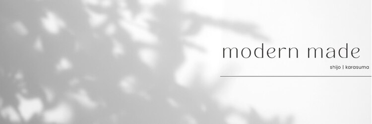 モダンメイド 四条烏丸(modern made)のサロンヘッダー