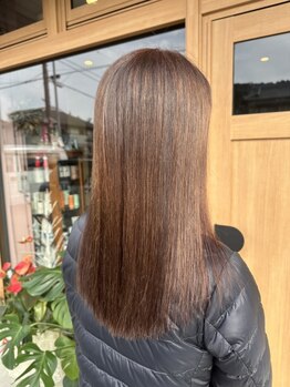 ヘアー マミー(ヘアー mommy)の写真/【三ヶ根駅3分】marbb取扱いサロン☆厳選トリートメントで髪に潤いを与え、誰もが羨むうるツヤ美髪に！
