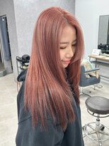 メロウ 神戸三宮(mellow)&nbsp;ブリーチ必須！コーラルピンク