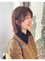 レゴリスヘアークリエイティブブランド(Regolith hair creative brand)&nbsp;小顔顔周りレイヤー/フェイスレイヤー/外はねボブ