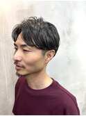 《men's》ナチュラルパーマ【SORT森平千穂】