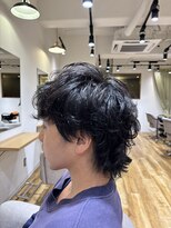 ジーナ(ZINA) ショートウルフパーマスタイル