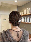 結婚式お呼ばれヘアアレンジ