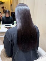 メゾンe.m.a(MAISON e.m.a)&nbsp;髪質改善トリートメント縮毛矯正◎うる艶ストレートロング