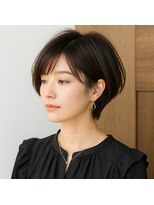 スープレックス ヘアーデザイン(SOUPREX HAIR DESIGN)&nbsp;美シルエットショートボブ　20代 30代 40代 50代 60代　髪質改善