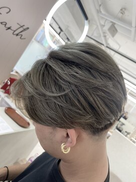 アース 菊名店(HAIR&MAKE EARTH) メンズ　グレージュ