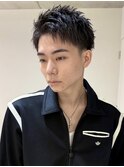 フェザーパーマ/サーフカール/刈り上げセンターパート