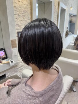 ヴィサージュプラス(VISAGE plus) 襟足スッキリ☆艶と丸みのコンパクトショート