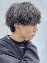 《*波巻きスパイラルパーマでしか出せない質感が◎*》より柔らかい質感で、ナチュラルな印象に*[名駅/眉毛]