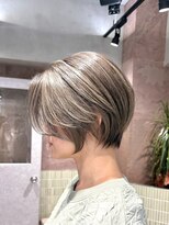 ロンドクロエ 横浜(Lond Chloe)&nbsp;★30代～人気なハイトーンショート上品なミルクティーベージュ