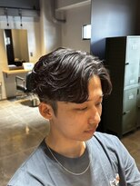 ハイプ 木更津(HYPE)&nbsp;【フェザーパーマ】刈り上げセンターパート/シャドウパーマ