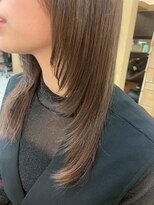 ルページ 千葉(lpage)&nbsp;髪質改善/顔周りレイヤーカット/グレージュ[千葉/千葉駅]