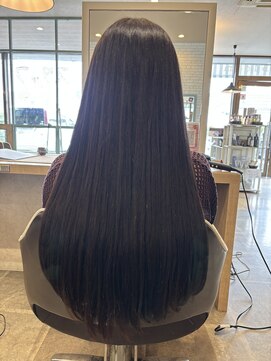 髪質改善ストレート