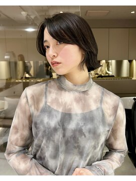 透明感カラー/色落ちまで綺麗/赤みなしカラー/暗髪/恵比寿駅