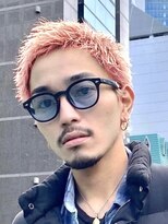 アイトーキョーリタ 渋谷(AI TOKYO Rita) オレンジスパイキーショート