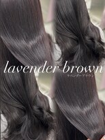 エヌアイ オモテサンドウ(ni omotesando) 透明感たっぷりカラー♪♪ 韓国ヘア ラベンダーブラウン
