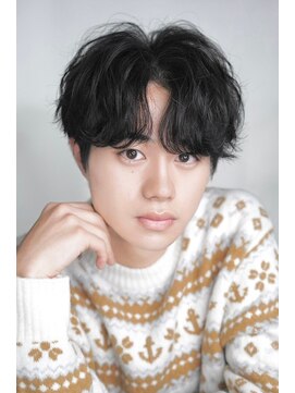 センス 渋谷 宇田川交番前(SENSE) 韓国メンズヘア/カルマパーマ/ニュアンスパーマ*渋谷/MEN'S/眉毛