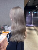 エン 栄店(enne)&nbsp;大人ガーリー/ダークアッシュ/ミディアムレイヤーカット/栄