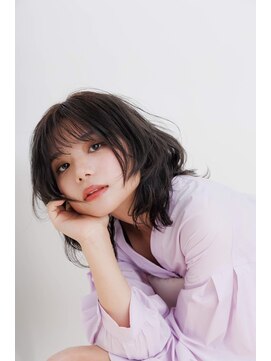 ワンズ リー 上大岡店(One's ly) イメチェンピンクベージュ アンブレラカラー前髪